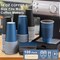 100 Pack 16 oz Disposable Coffee Cups with Lids and Sleeves, To Go Paper Cups, Hot & Cold Drinking Cups for Tea, Coffee, Water, Hot Chocolate, Paper Coffee Cups Ideal for Home,Cafes,Store
